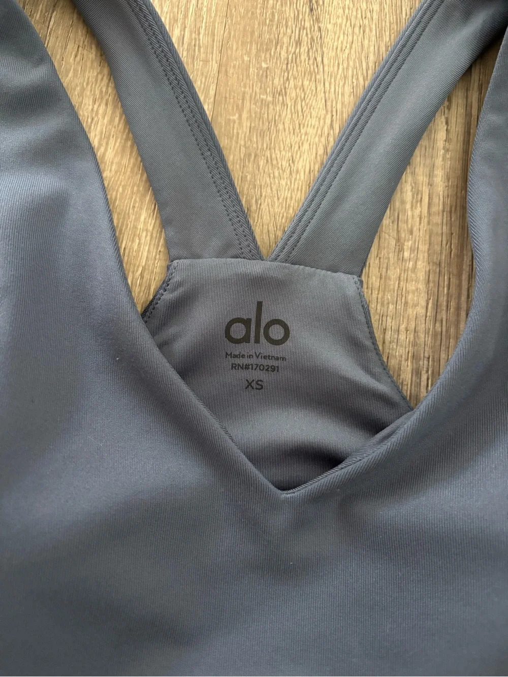 ALO Airbrush Real Bra Tank (XS)